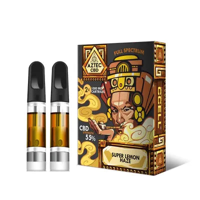 Aztec 55% CBD Cartridges-2 Pack