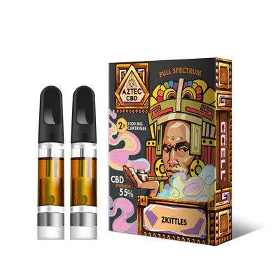 Aztec 55% CBD Cartridges-2 Pack