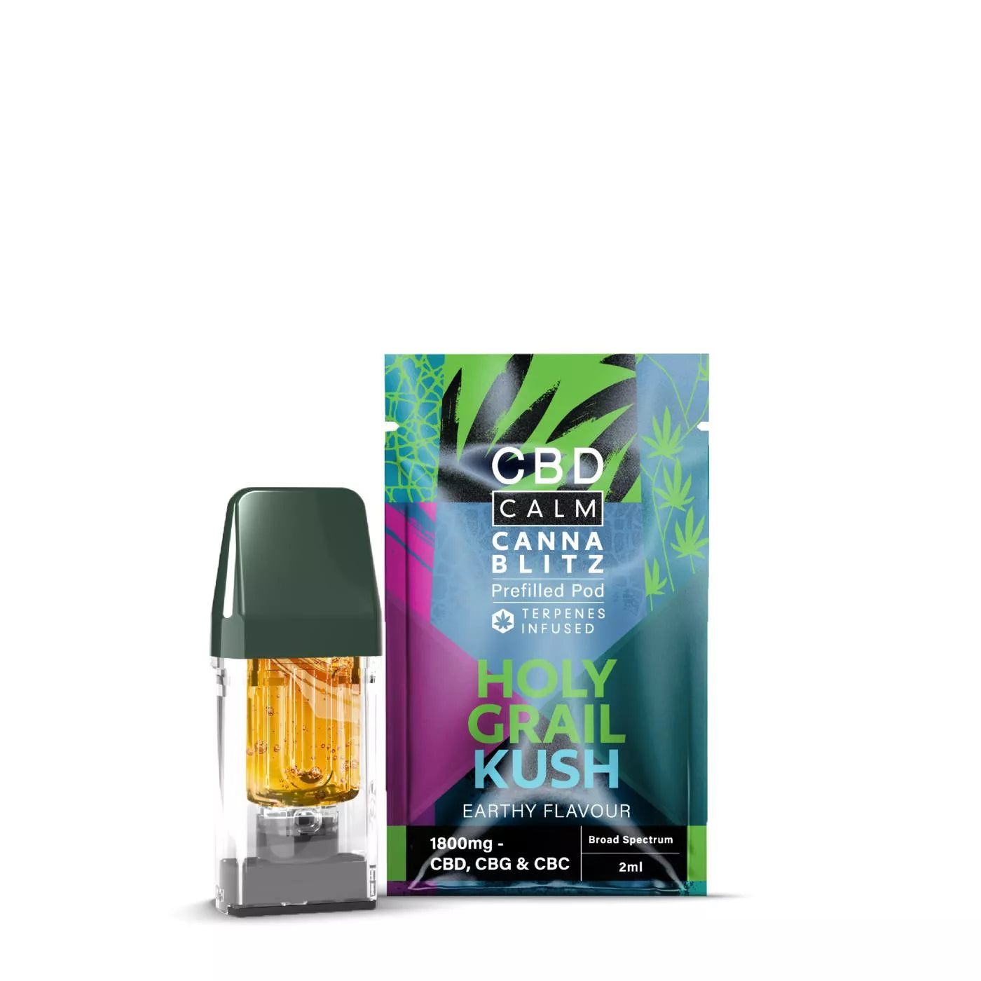 CBD Calm CANNABLITZ 1800mg Prefilled Pod Cartridge