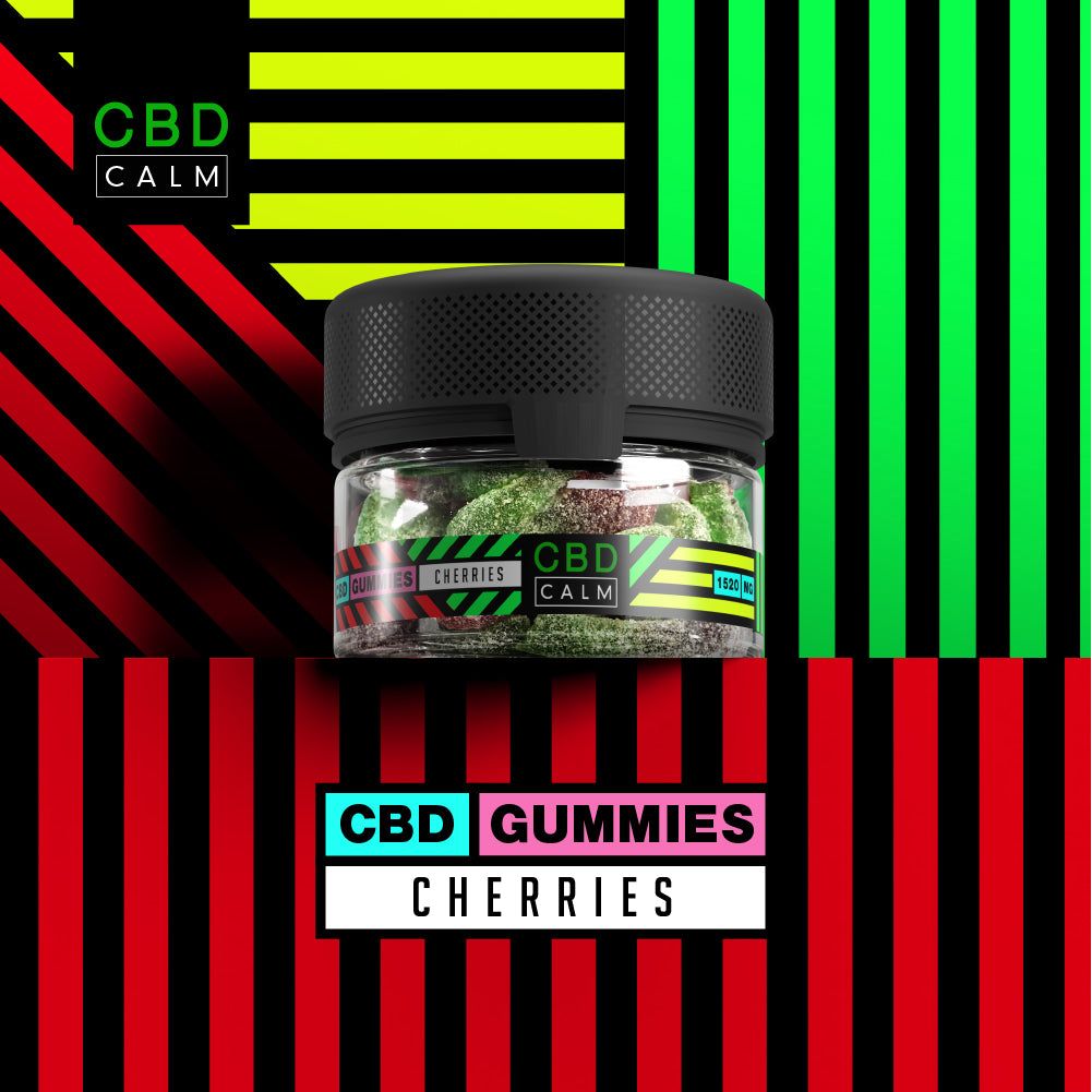 750mg Cherries CBD Gummies CBD Calm