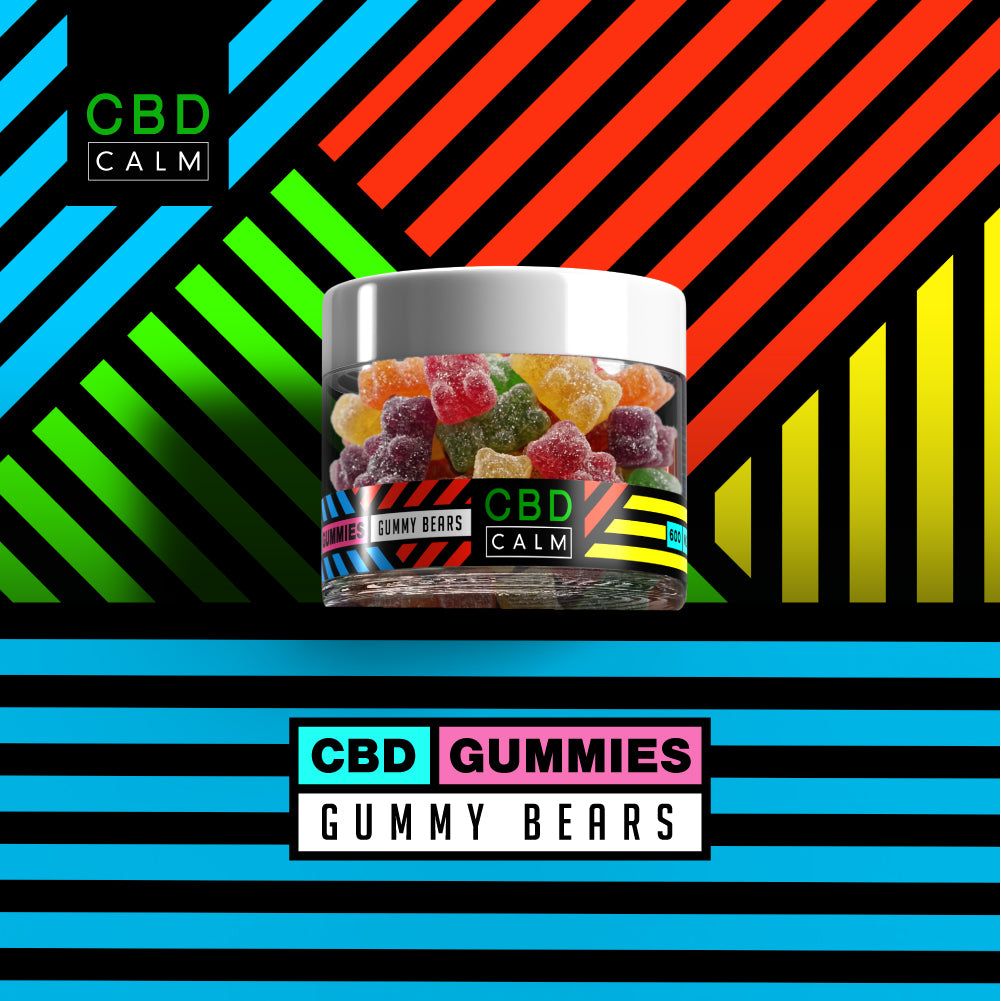 600mg Gummy Bears CBD Calm