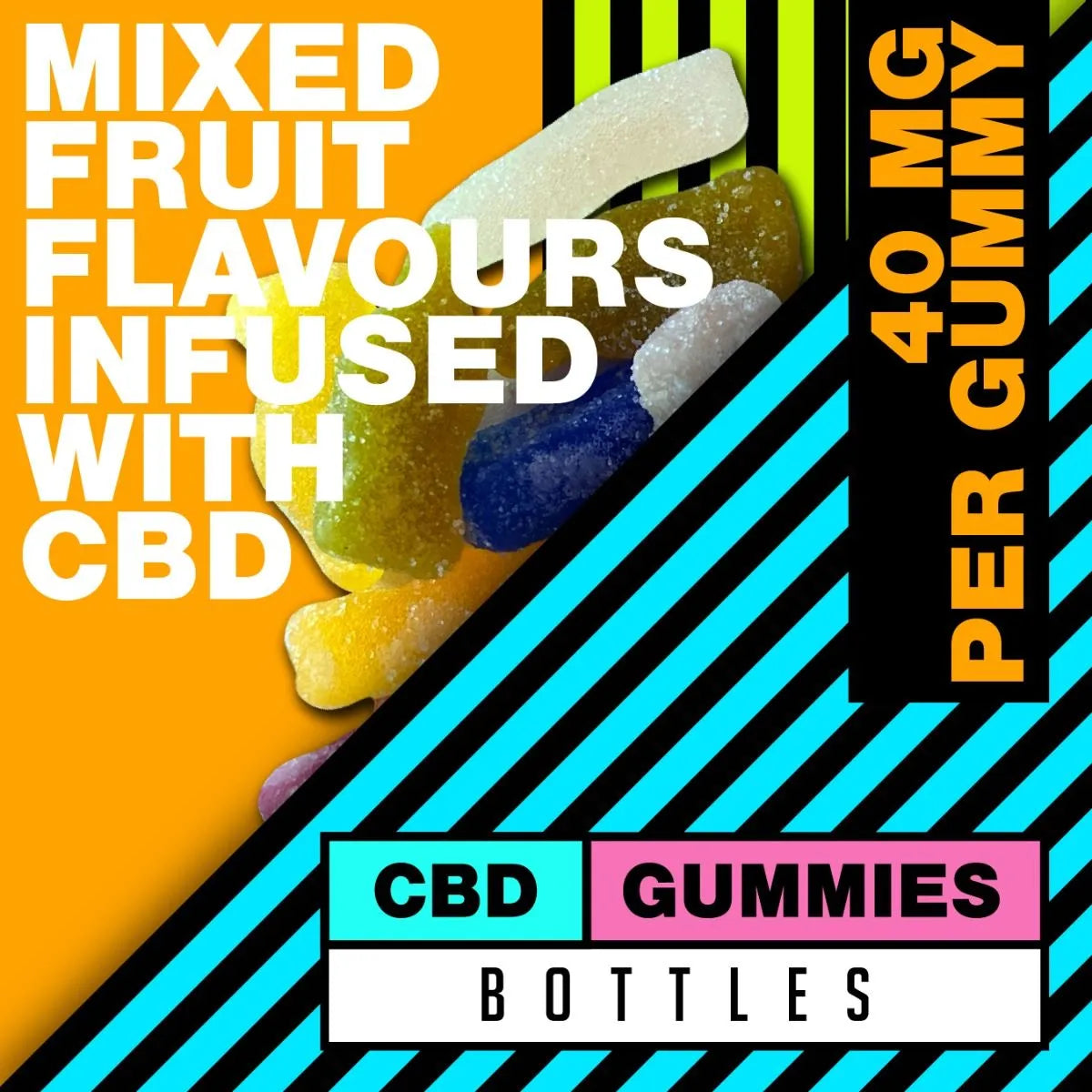 400mg Bottles Gummies Grab Bag CBD Calm
