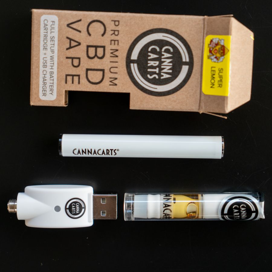 Cannacarts Premium CBD Vape Full Set Up