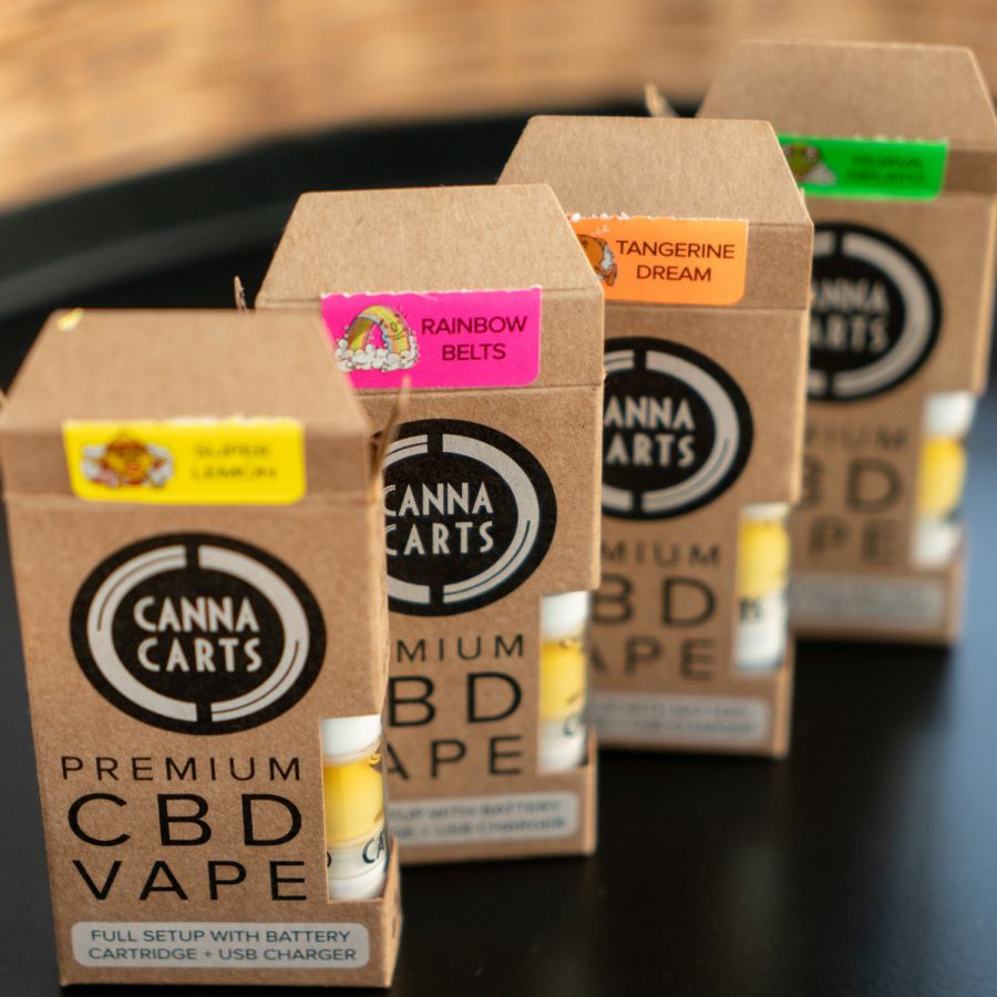 Cannacarts Premium CBD Vape Full Set Up