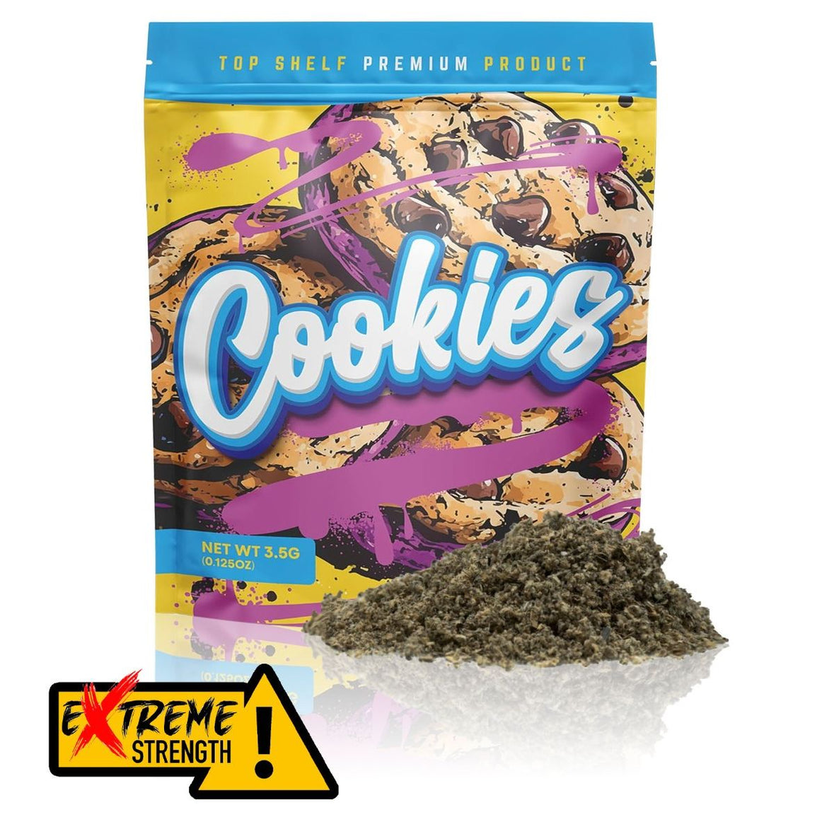 Multi Cannabinoid Herbal Blend 50% 3.5g Blueberry Cookies