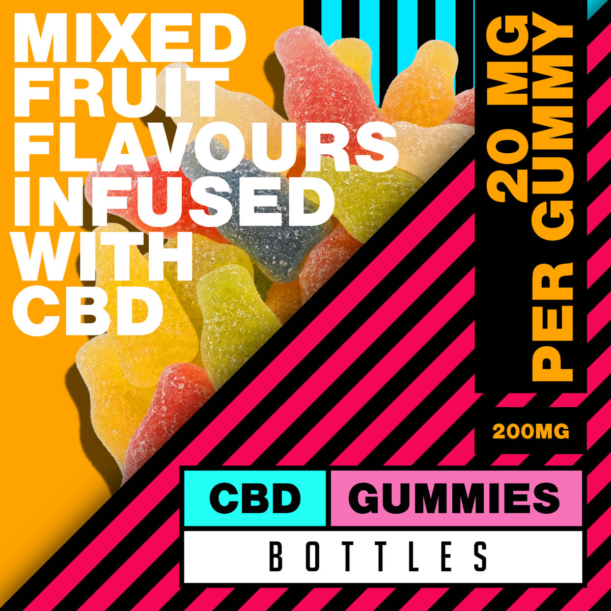 200mg Bottles CBD Gummies CBD Calm