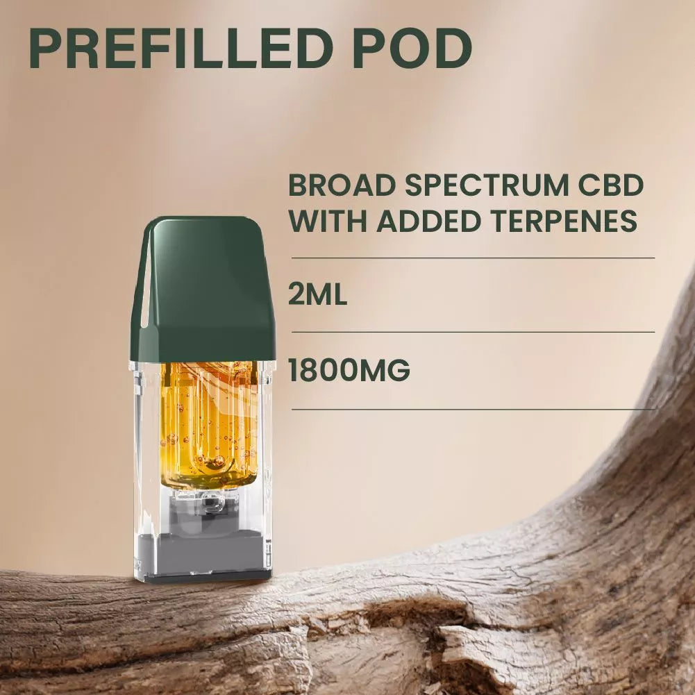 2ml CBD Calm CANNABLITZ 1800mg Prefilled Vape Kit