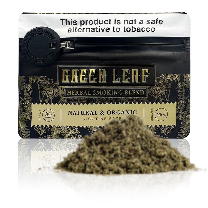 Herbal Smoking Blend 30g Green Leaf