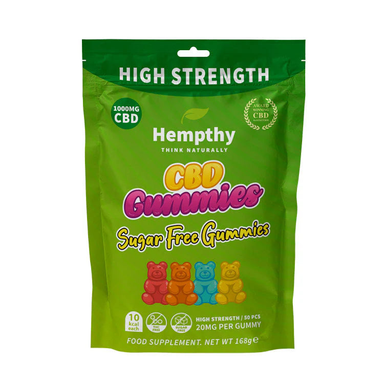 Hempthy CBD Gummies 1000mg