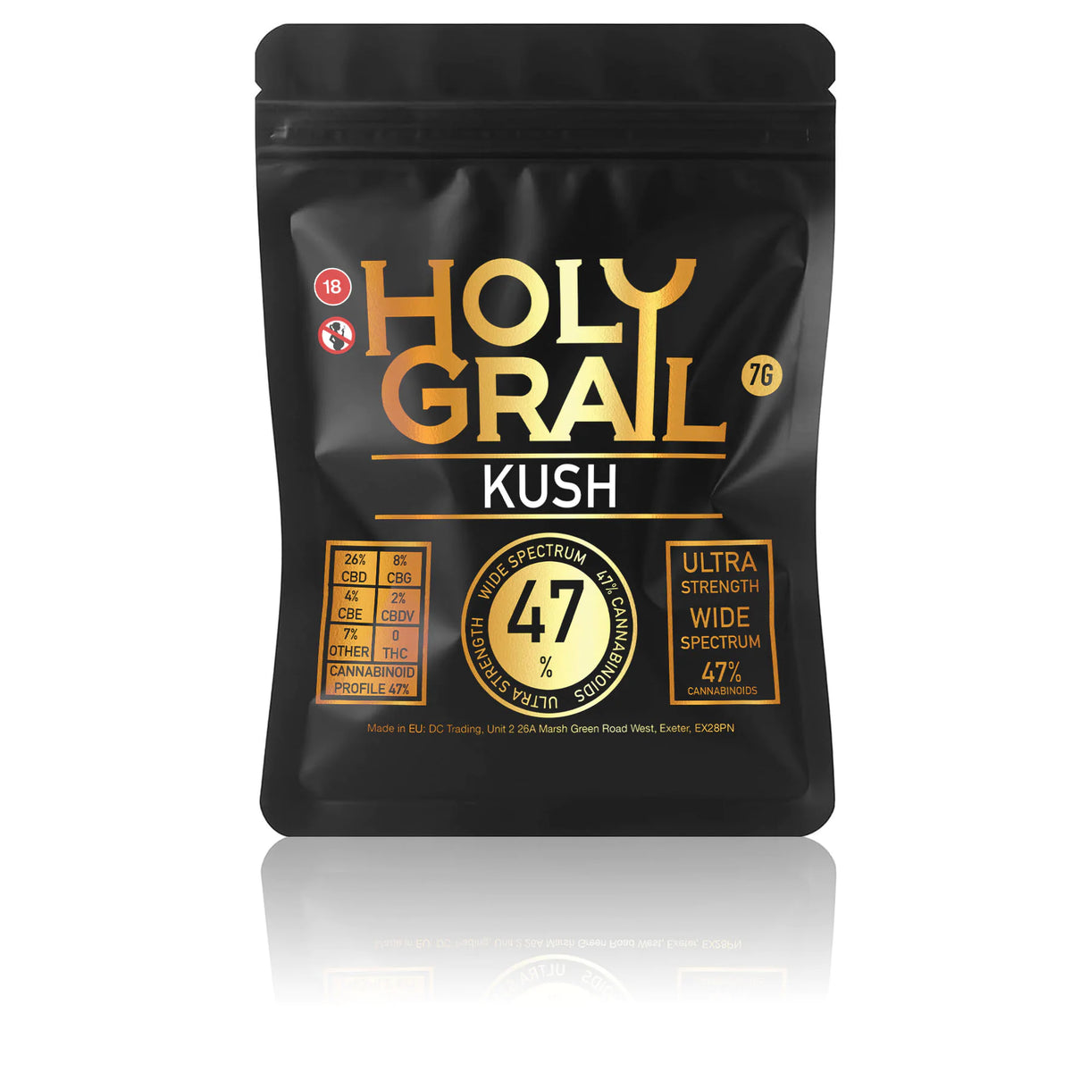 Multi Cannabinoid Herbal Blend 47% Holy Grail Kush