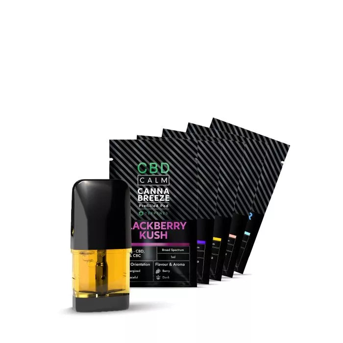 CBD Calm Cannabreeze 900mg CBD 1ml Replacement Pod