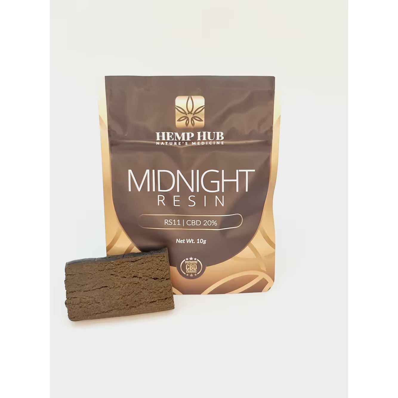 Hemp Hub Natures Medicine Midnight Resin RS11 CBD Hash