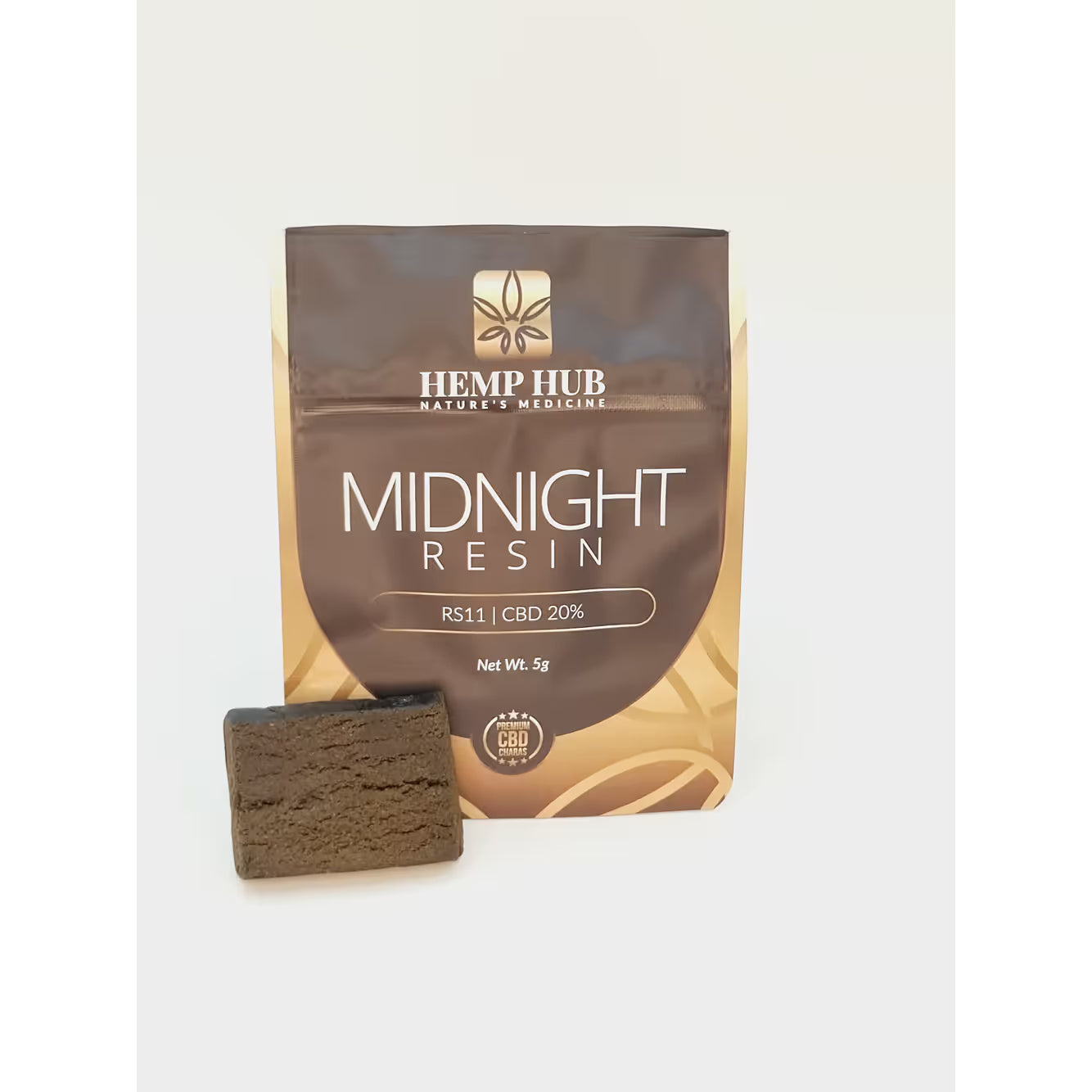 Hemp Hub Natures Medicine Midnight Resin RS11 CBD Hash