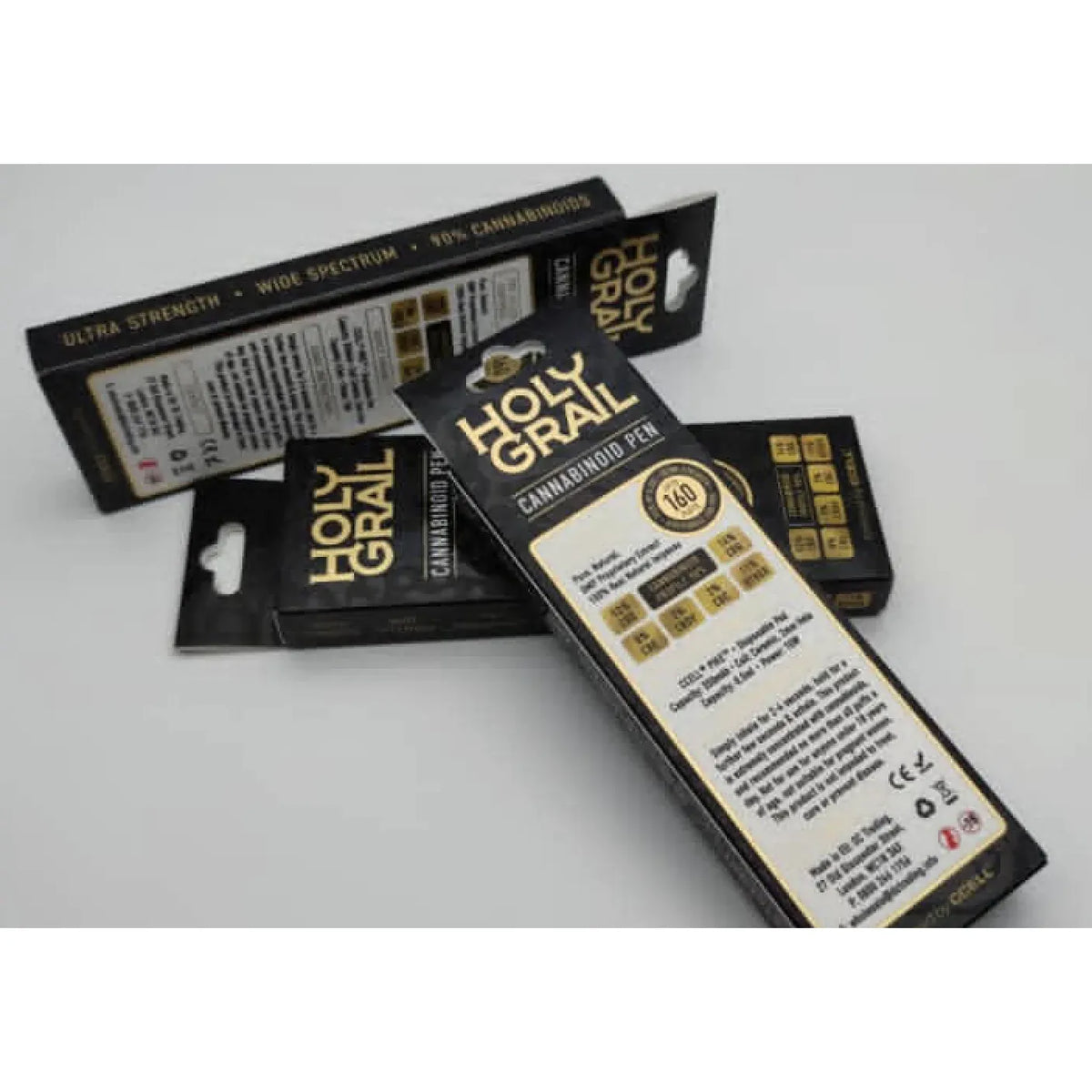 V3 Wide Spectrum Cannabis POD Pen 200 Puffs 0.5ml 440mg Holy Grail