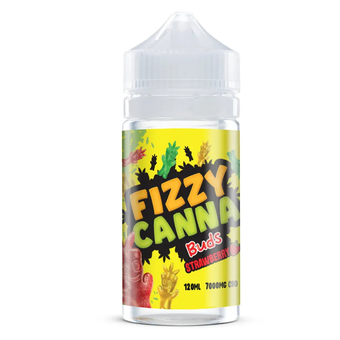 CBD E-Liquid 120ml 7000mg Fizzy Canna Buds