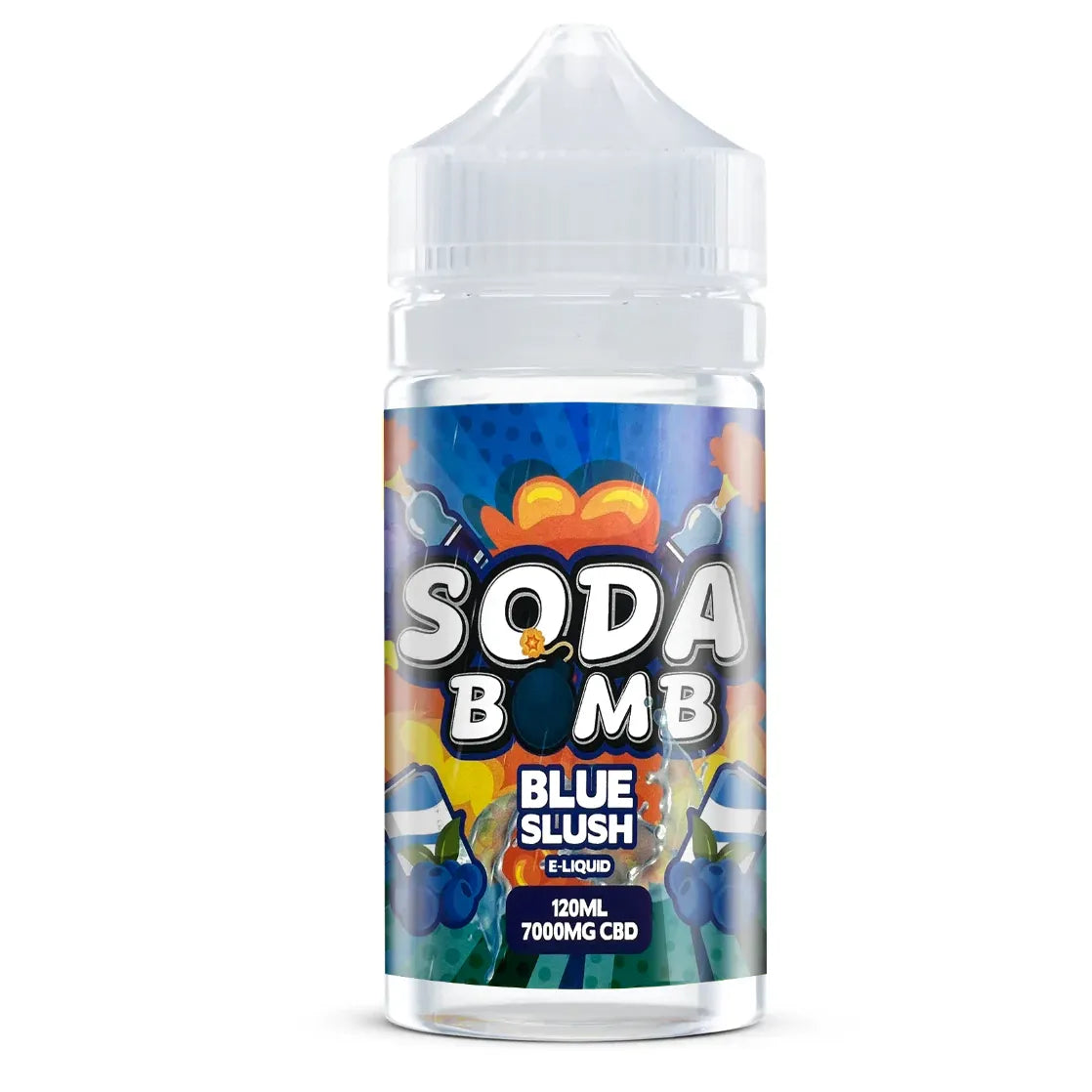 CBD E-Liquid 120ml 7000mg Soda Bomb