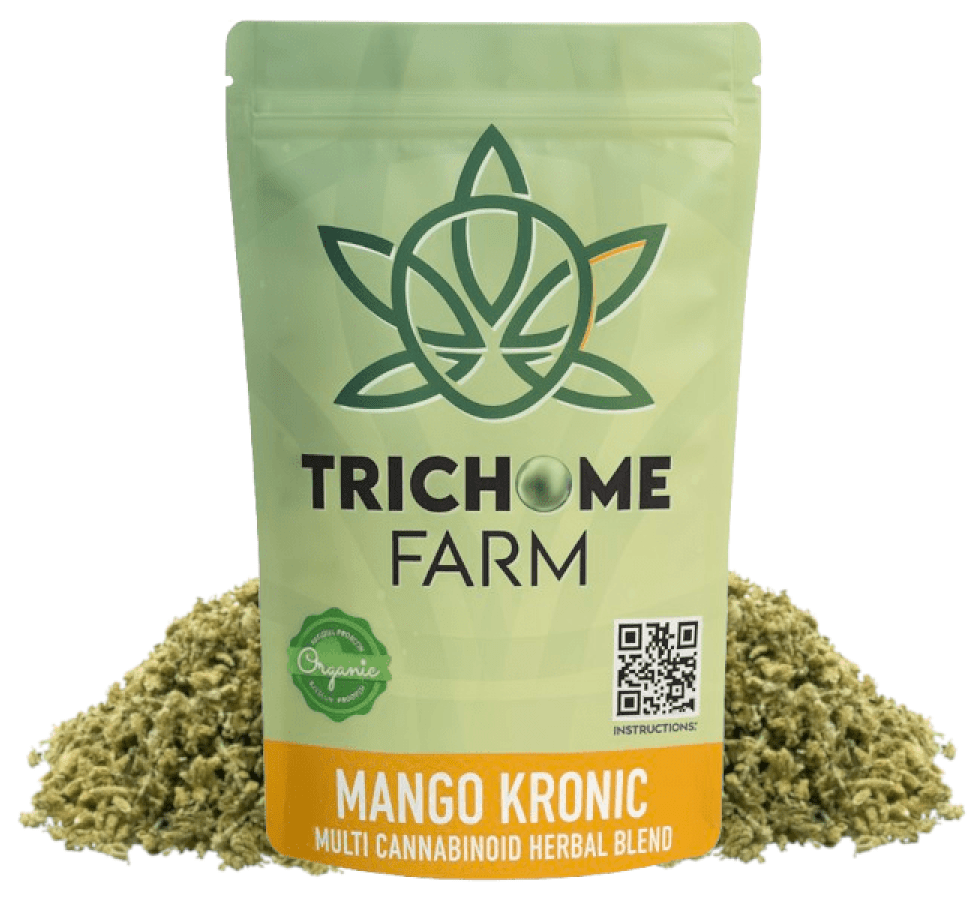 Multi Cannabinoid Herbal Blend 35% 3g Trichome Farm Mango Kronic