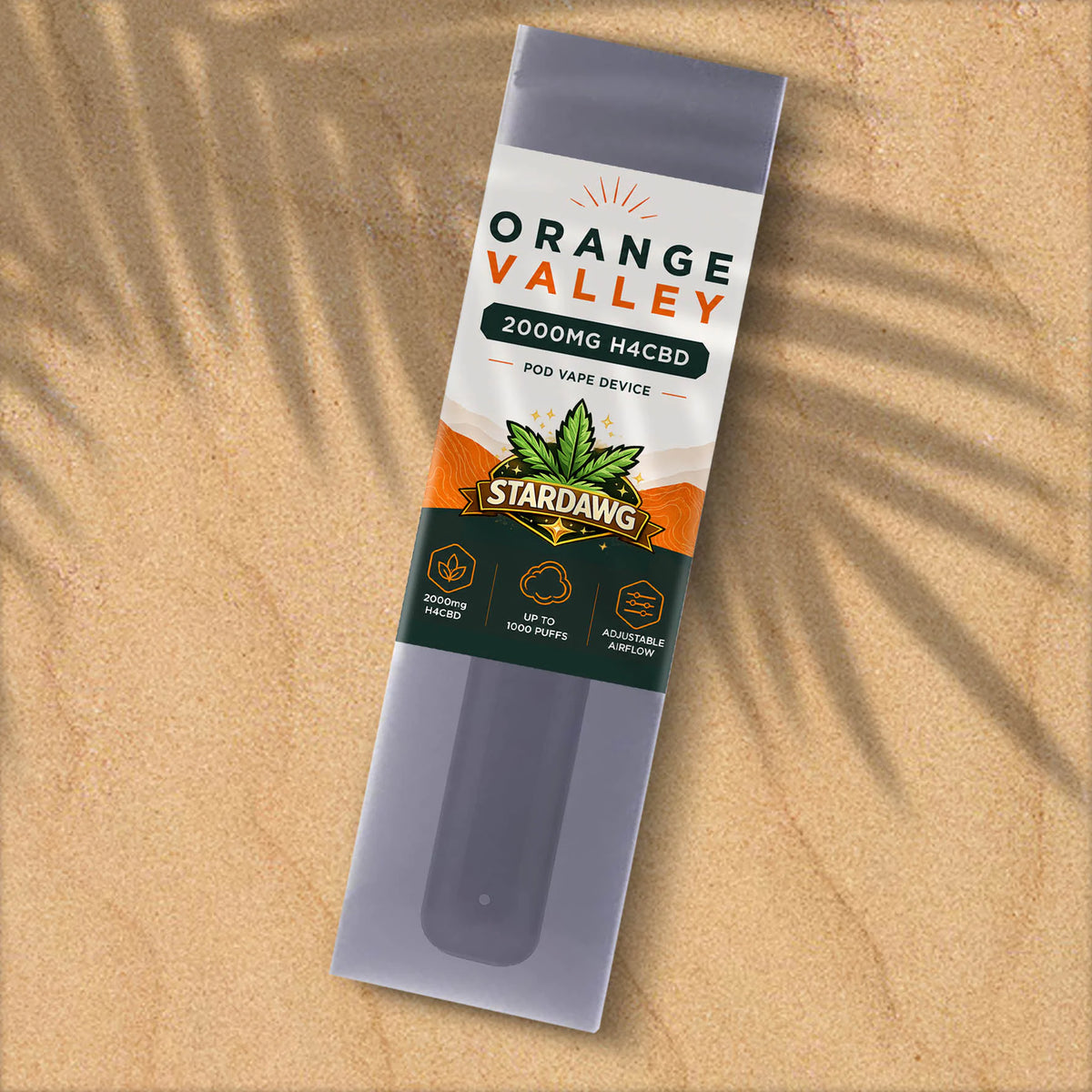 H4CBD Pod Pen 1000 Puffs 2x1ml 2000mg