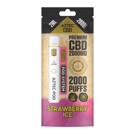 Aztec CBD Premium CBD Pod System 2000mg 2ml