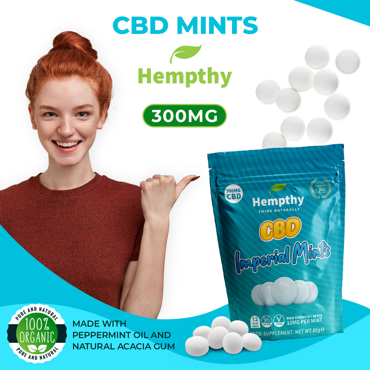 CBD Mint Imperial Sweets Hempthy