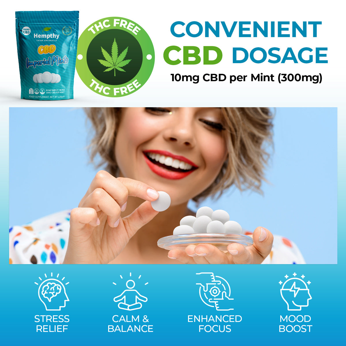 CBD Mint Imperial Sweets Hempthy