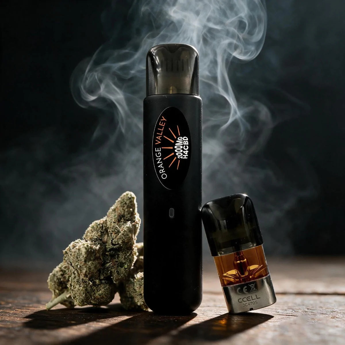 H4CBD Pod Pen 1000 Puffs 2x1ml 2000mg