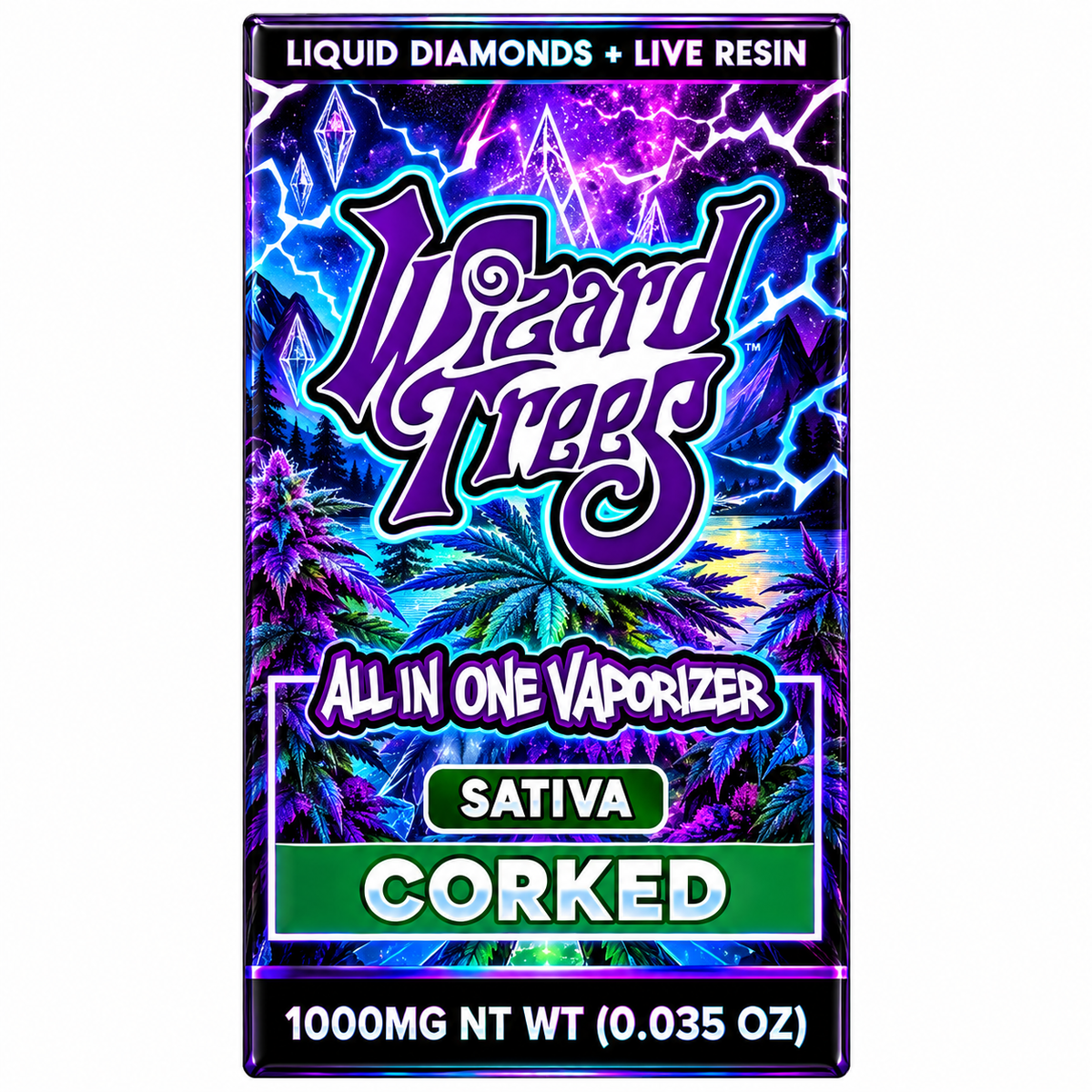 X1 1ml Wizzard Trees All In One THCX Vape UK Compliant