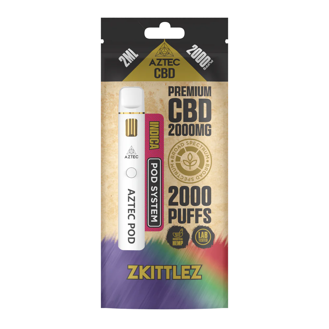 Aztec CBD Premium CBD Pod System 2000mg 2ml